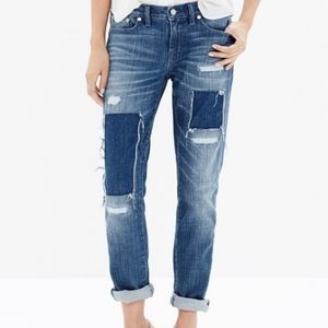Madewell Slim Boy Jean Patched Up Edition